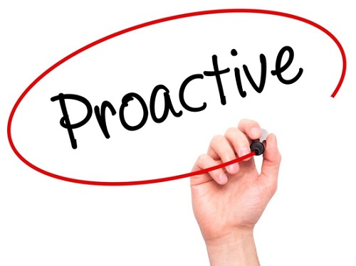 lo que significa ser proactivo